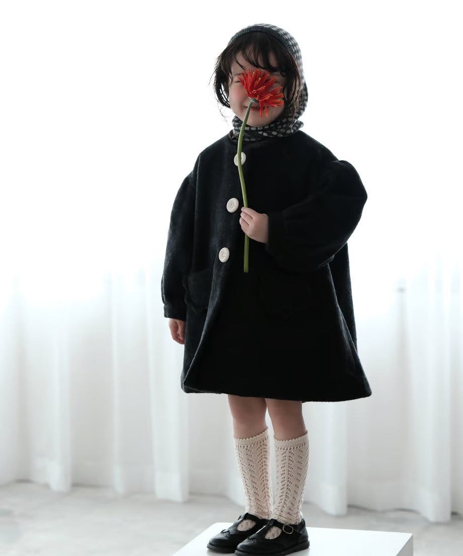 24AW Lantern sleeve coat