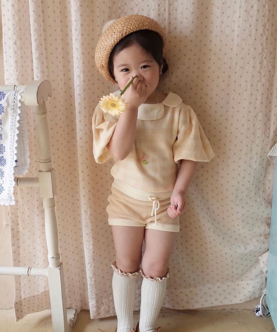 Mes kids x Pulev pompom short