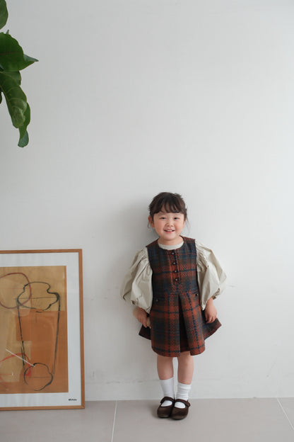 26AW Plaid dress
