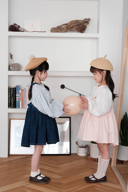 Lantern-sleeved shirt