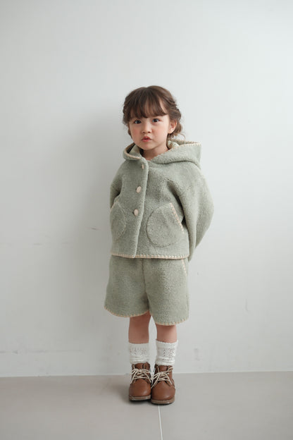 26AW Hooded short jacket