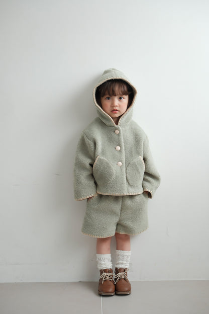 26AW Hooded short jacket