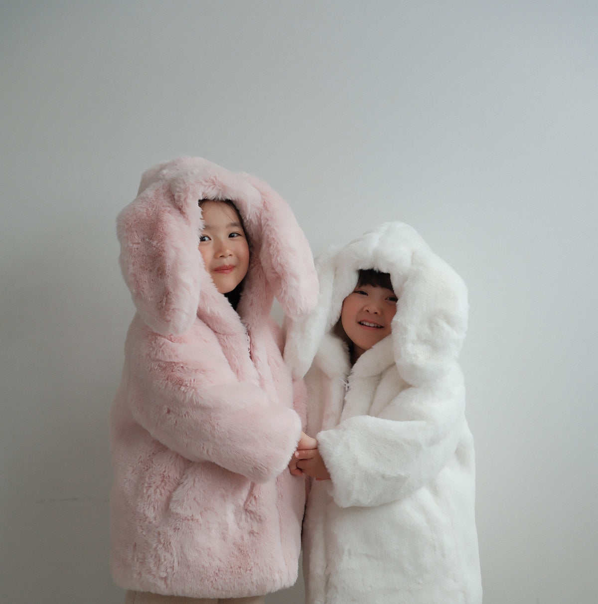 26AW Bunny ear hooded coat