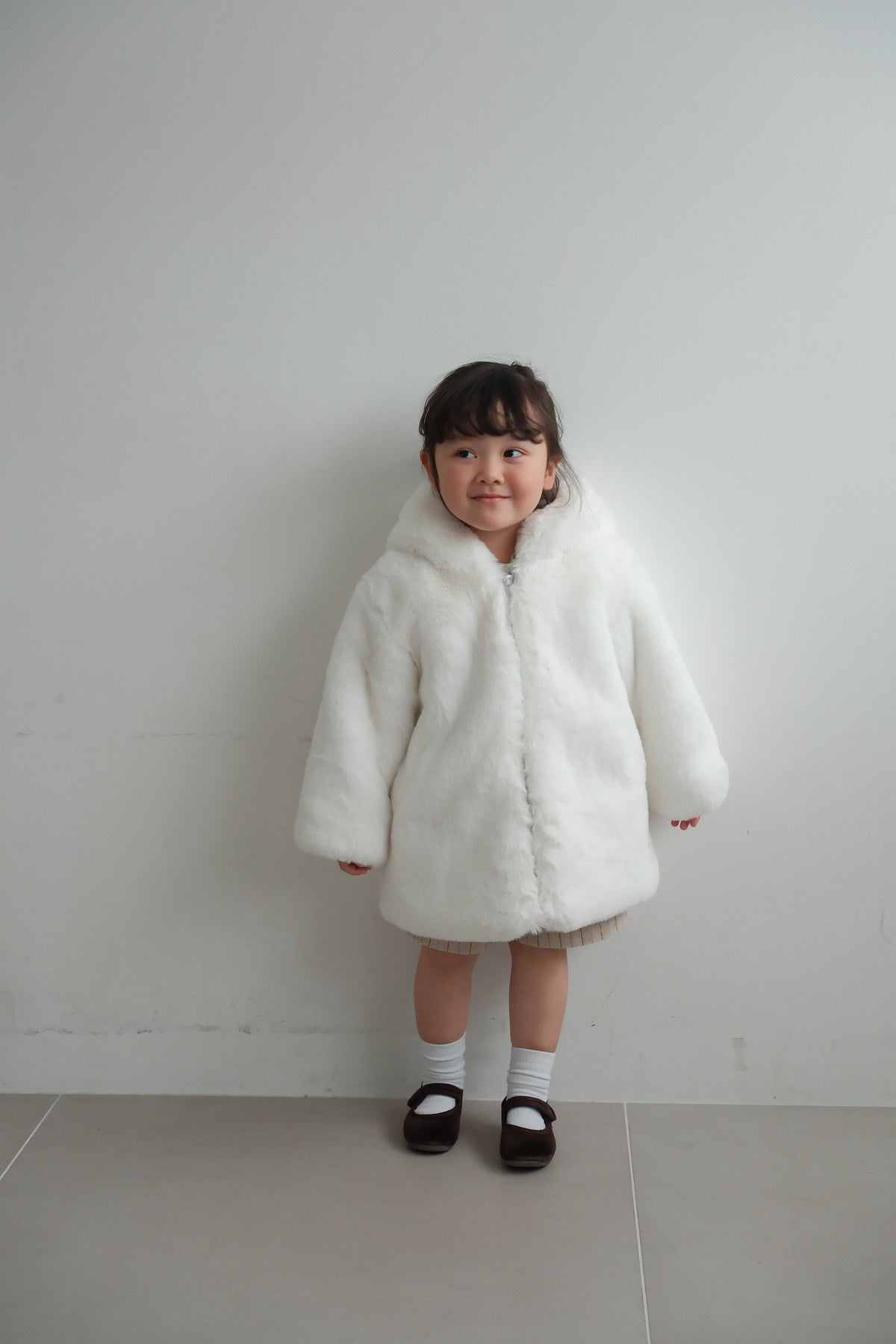 26AW Bunny ear hooded coat