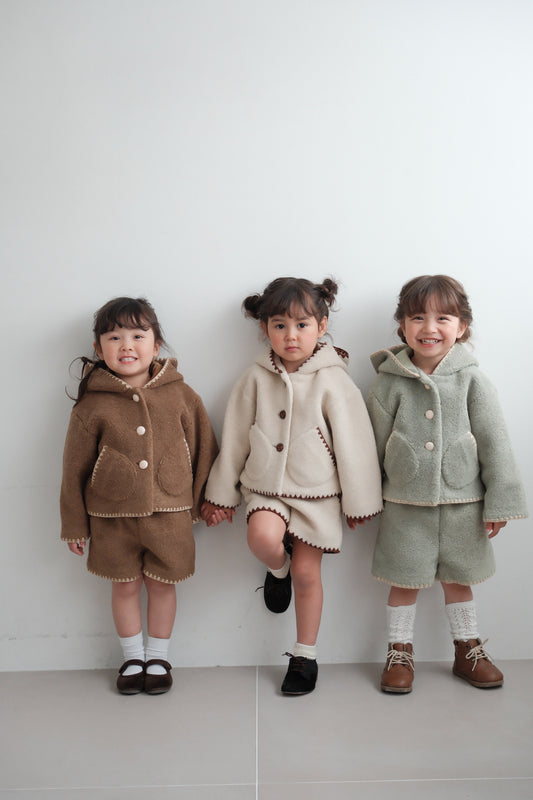 26AW Hooded short jacket