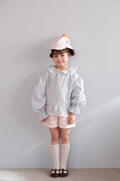 Doll collar shirt