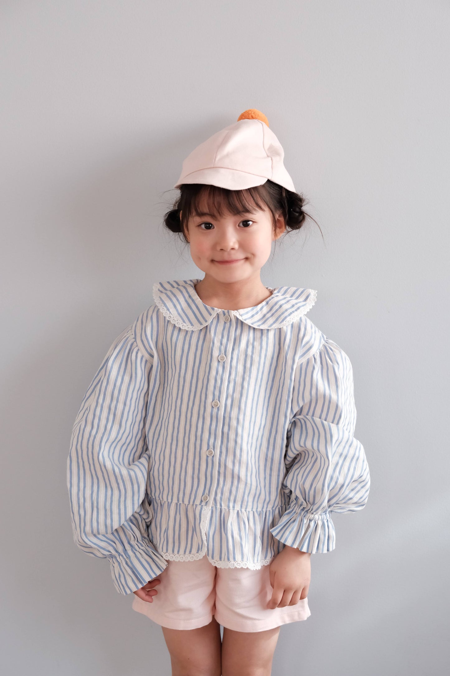 Doll collar shirt