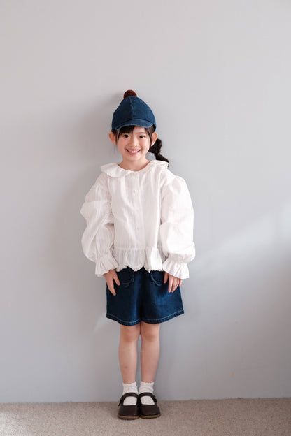 Doll collar shirt