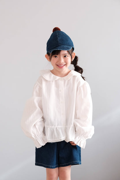 Doll collar shirt