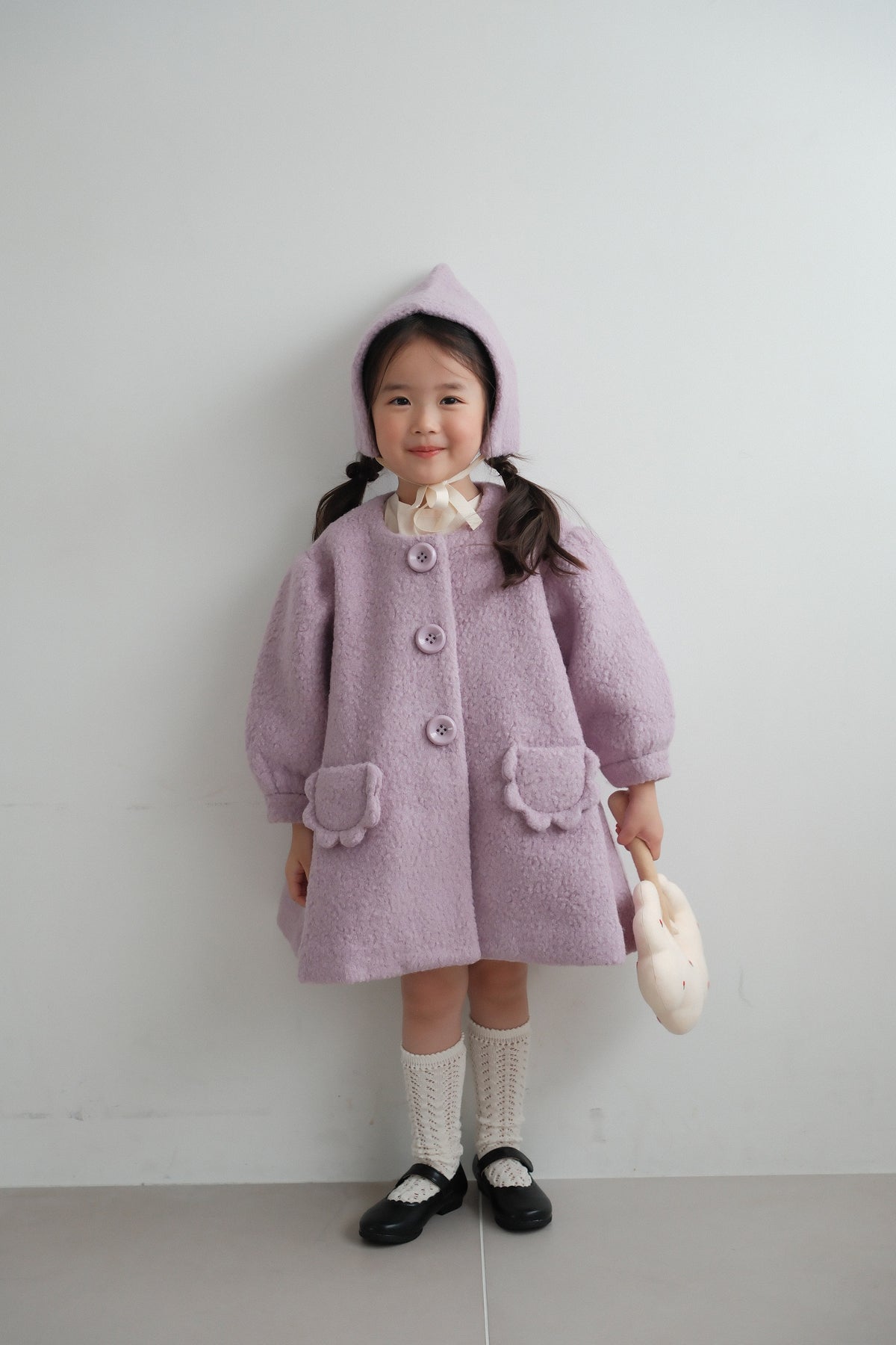 26AW Lantern sleeve coat