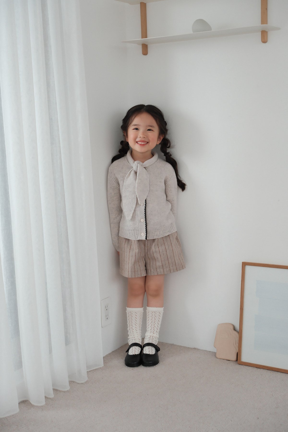 26AW Bow neck sweater