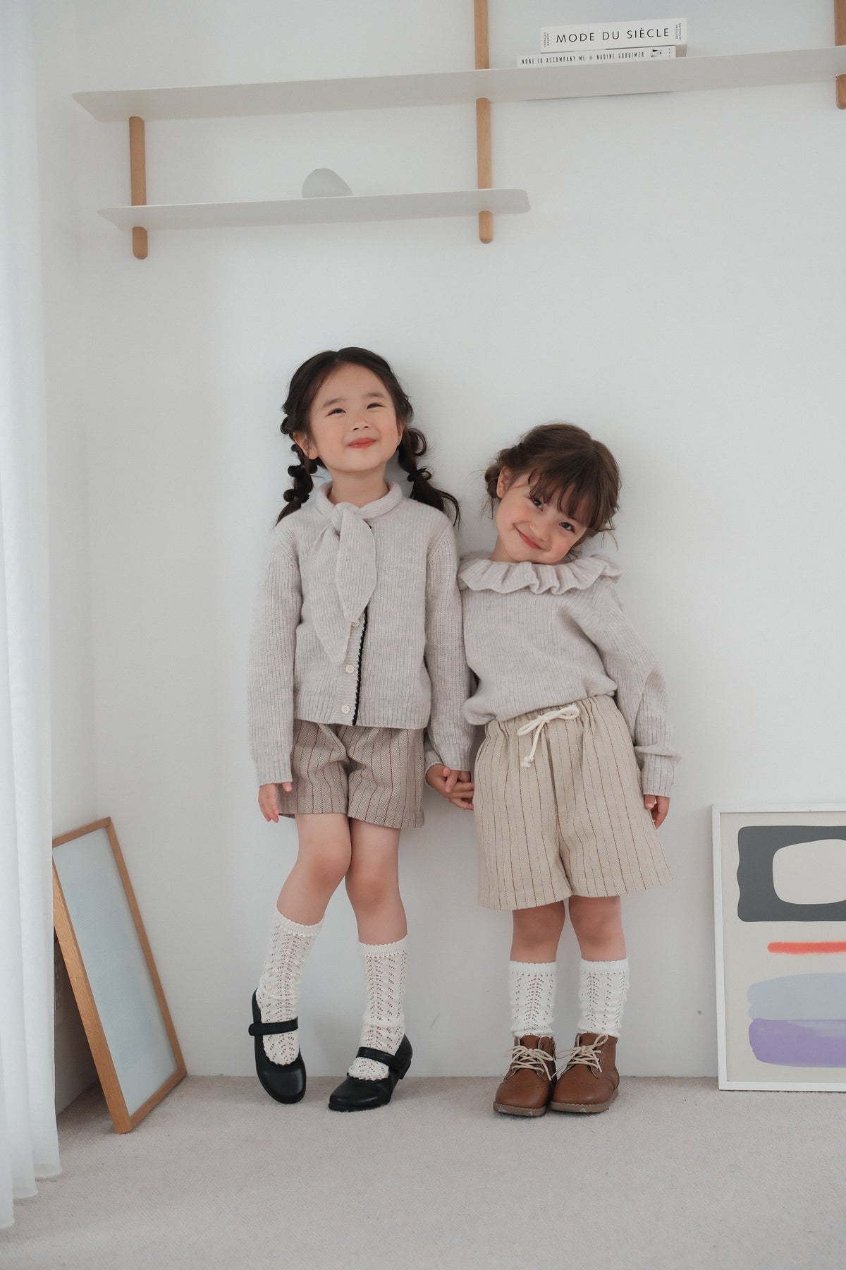 26AW Bow neck sweater
