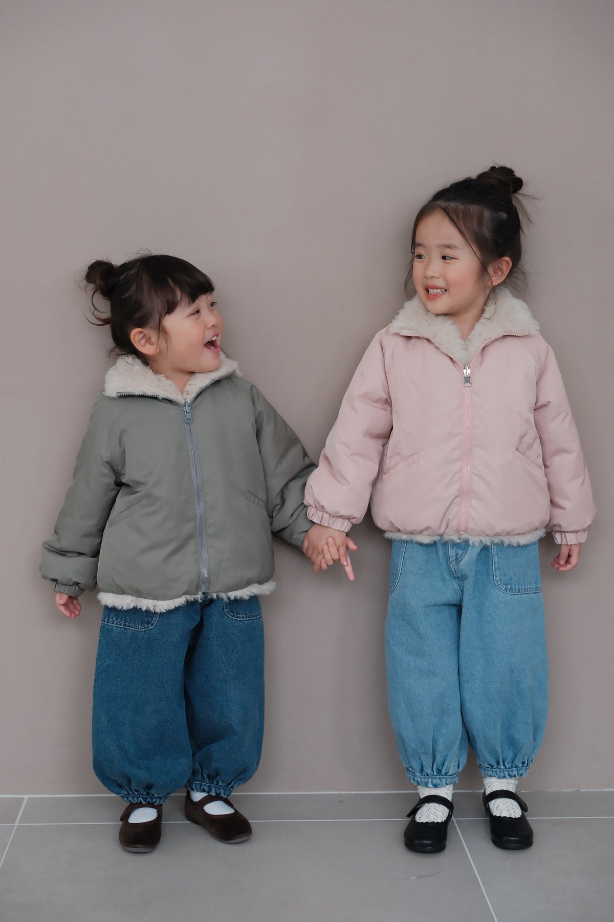 26AW Ballon denim with heart pockets