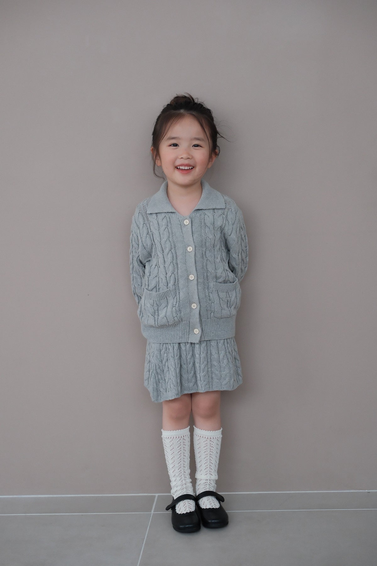 26AW Knitted skirt