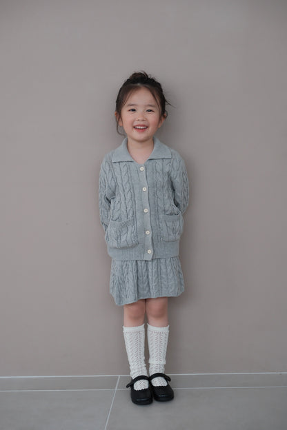 26AW Knitted skirt