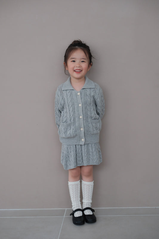 26AW Knitted skirt