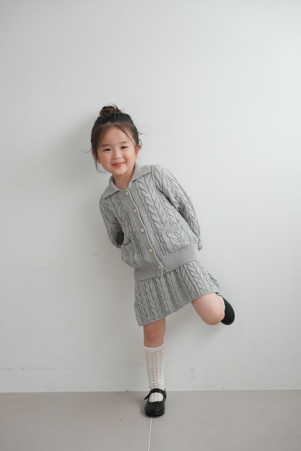 26AW Knitted skirt