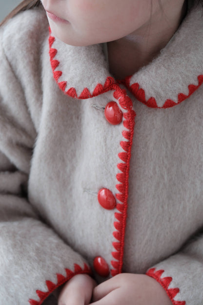 25AW A-Llin embroidered coat