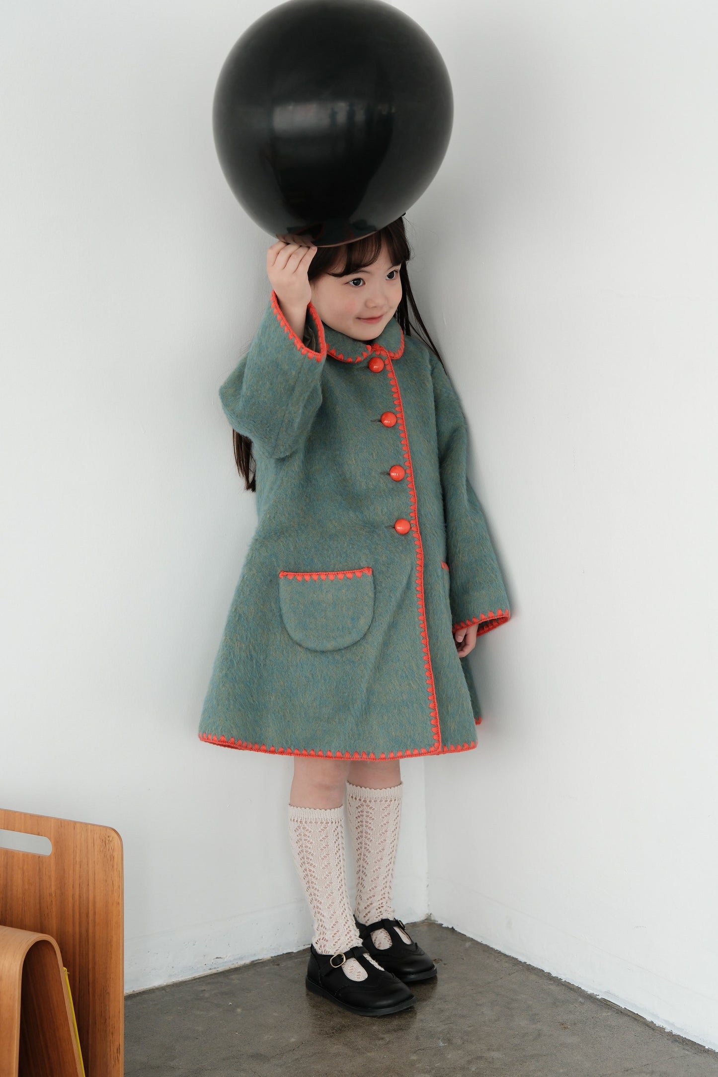 25AW A-Llin embroidered coat