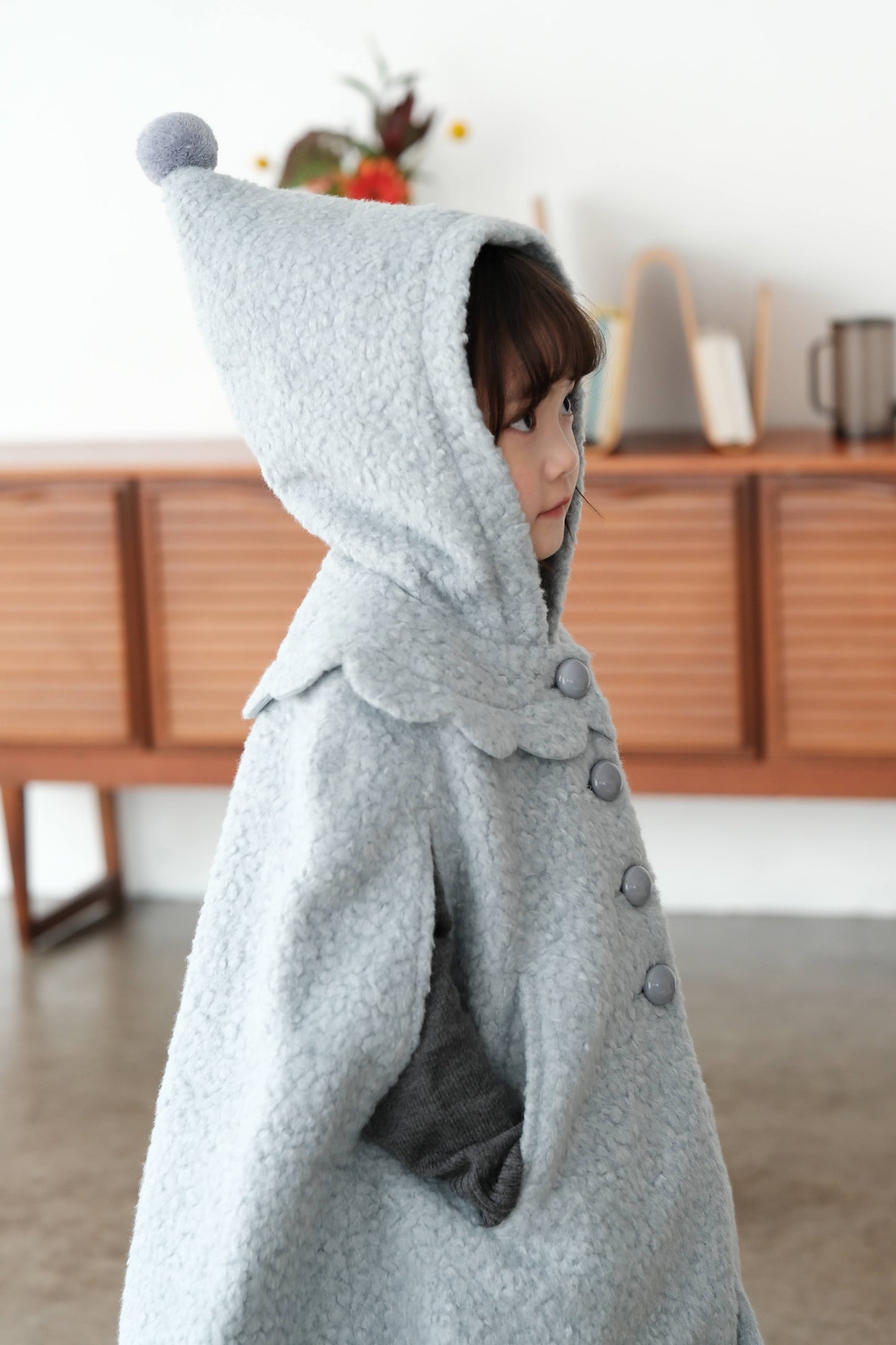 25AW Hooded cloak