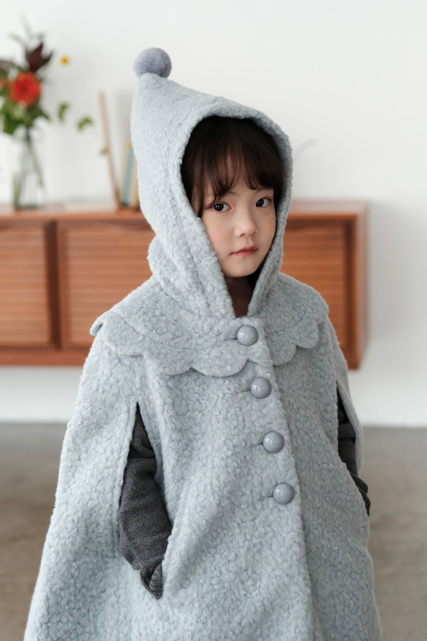 25AW Hooded cloak
