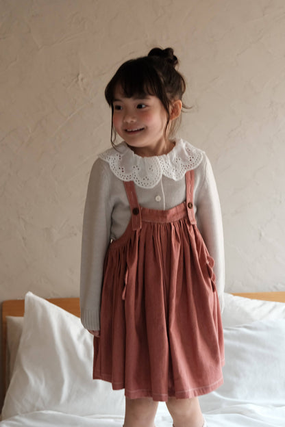 25AW Lace collar sweater