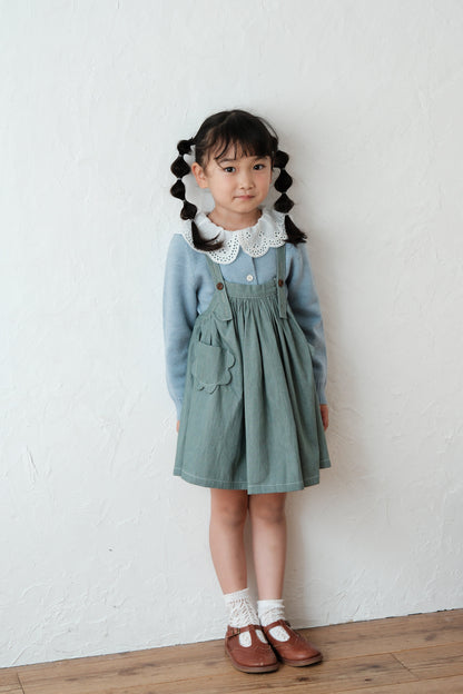 25AW Lace collar sweater