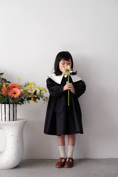 25SS Big collar trench coat
