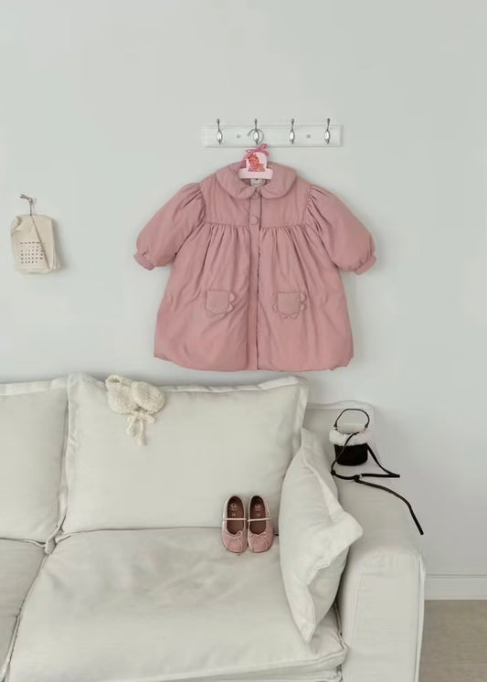 Mes Kids x Pulev 26AW trench Padding strawberry