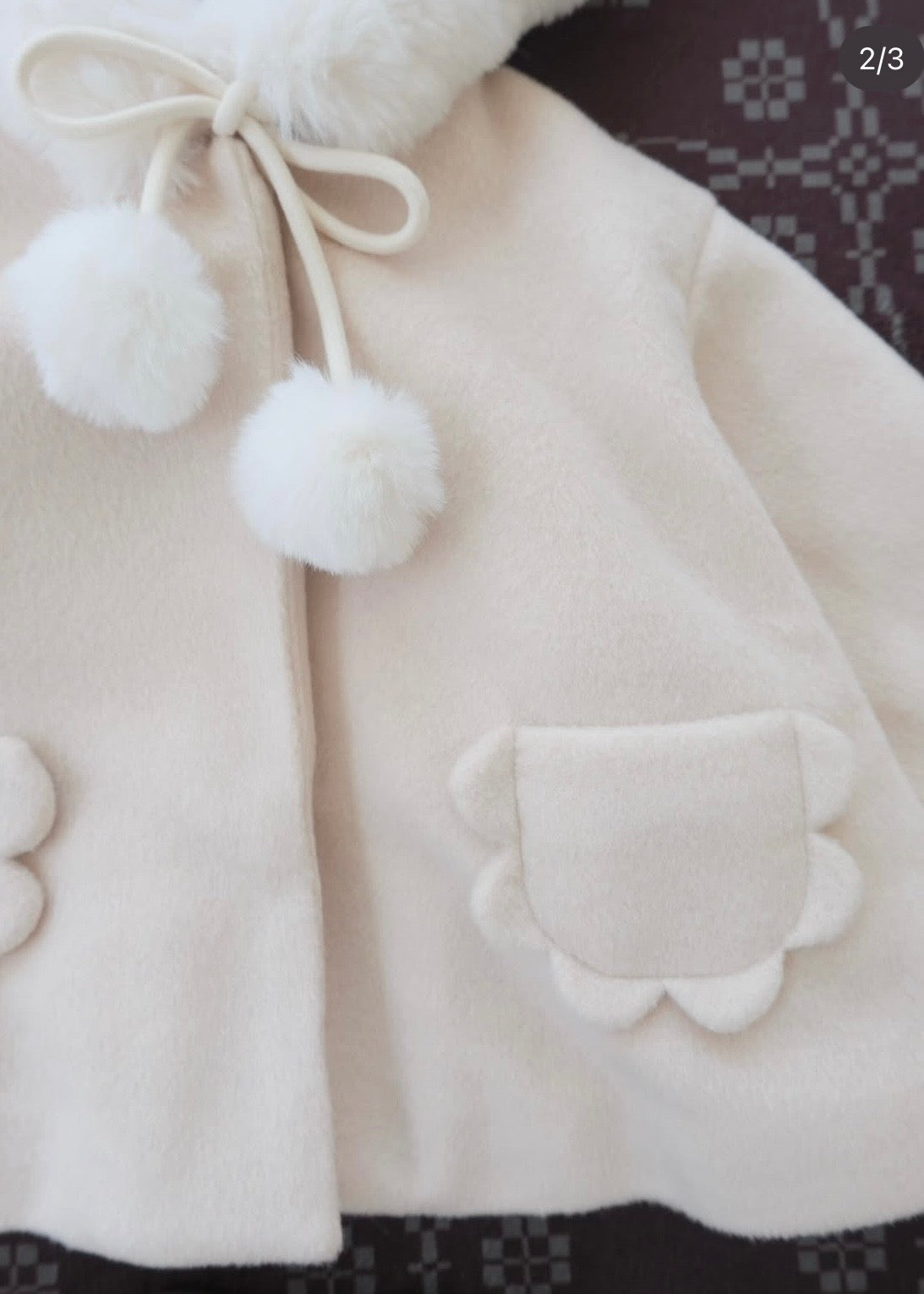 Mes Kids x Pulev 26AW Angel Cape Coat