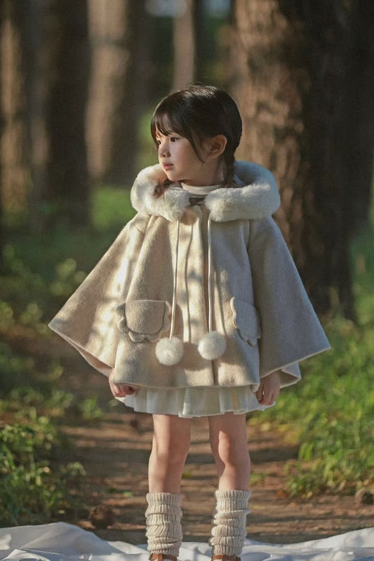 Mes kids x Pulev Angel Cape Coat